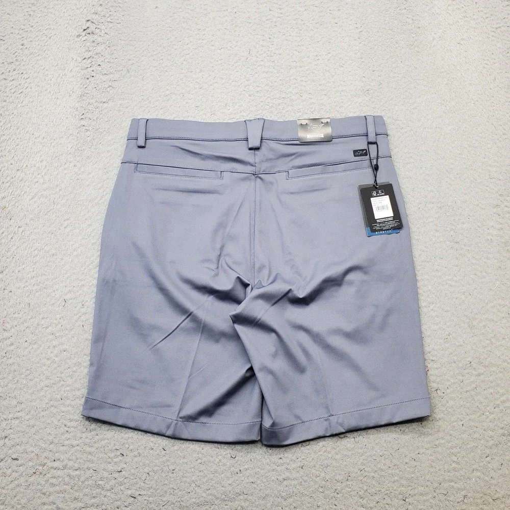 Greg Norman Golf Shorts Mens 32 Gray Play-Dry Performance Stretch Quick Dry